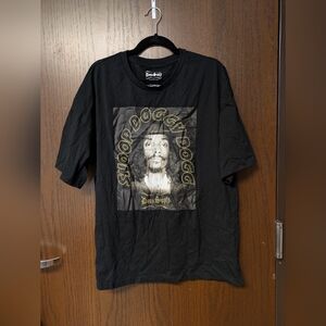 Snoop Dogg Men's T-Shirt Size Large Black Snoop Doggy Dogg Dogg Supply Graphic T